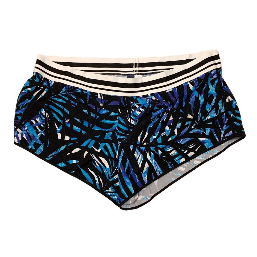 NWT S4A Bathing Suit BOTTOM Plus Size 34 Floral Swimsuits 4 All  Blue Black